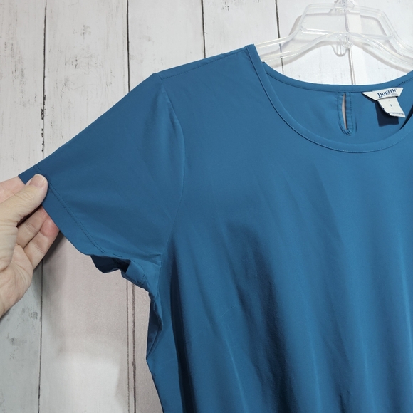 Duluth Trading Co. Women's Teal Flexcellence Dress Size Small Pockets Stretch. - Picture 4 of 9